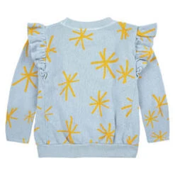 Bobo ChosesKids Bobo Choses Child All Over Sparkle Ruffle Sweatshirt - Blue -Sports Clothing Bobo Choses Child All Over Sparkle Ruffle Sweatshirt Blue 20230825180746 2