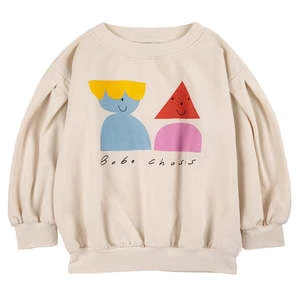 Bobo ChosesKids Bobo Choses Funny Friends Sweatshirt - Cream 3 Bobo ChosesKids Bobo Choses Funny Friends Sweatshirt - Cream