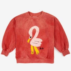 Bobo ChosesKids Bobo Choses Pelican Sweatshirt - Washed Red