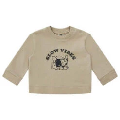 BontonKids Bonton Slow Vibes Sweatshirt - Cobblestone Brown