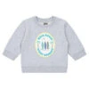 BontonKids Bonton Baby Wave Sweatshirt - Grey Marl 1 BontonKids Bonton Baby Wave Sweatshirt - Grey Marl -Sports Clothing Bonton Baby Wave Sweatshirt Grey Marl 20220221133431
