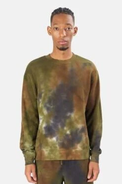 Cotton CitizenBronx Crew Sweatshirt - Moss Haze