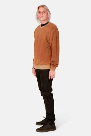 Cotton CitizenBronx Crew Sweatshirt - Vintage Clay 6 Cotton CitizenBronx Crew Sweatshirt - Vintage Clay - Image 4