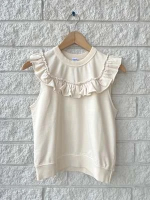 Clare V.Charlotte Sweatshirt Vest 3 Clare V.Charlotte Sweatshirt Vest