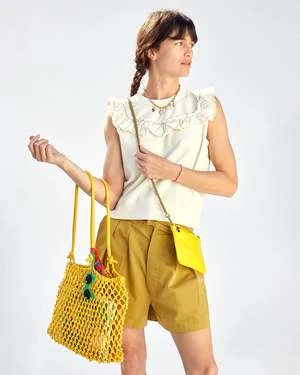 Clare V.Charlotte Sweatshirt Vest 6 Clare V.Charlotte Sweatshirt Vest - Image 4