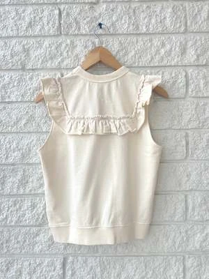 Clare V.Charlotte Sweatshirt Vest 4 Clare V.Charlotte Sweatshirt Vest - Image 2