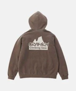 GramicciClimbing Gear Hooded Sweatshirt - Brown Pigment