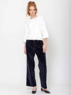 MJWatsonEvam Eva Cropped Pullover Sweatshirt