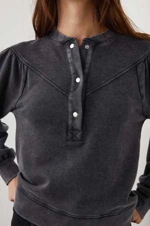 RailsDex Sweatshirt - Black Acid Wash 5 RailsDex Sweatshirt - Black Acid Wash - Image 3