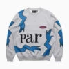BY PARRAEarly Grab Crew Neck Sweatshirt - Heather Grey