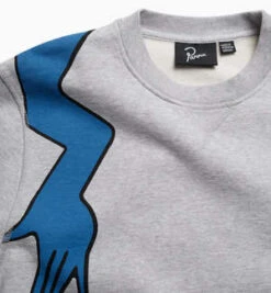 BY PARRAEarly Grab Crew Neck Sweatshirt - Heather Grey -Sports Clothing Early Grab Crew Neck Sweatshirt Heather Grey 20231027191402 3