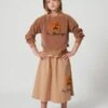 Weekend House Kidskids Weekend House Kids Flamingo Sweatshirt - Camel -Sports Clothing Flamingo Kid s Sweatshirt 20210128204219