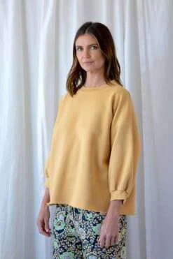 Rachel ComeyFond Sweatshirt - Corn -Sports Clothing Fond In Corn 20230412032601