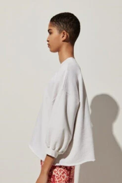 Rachel ComeyFond Sweatshirt - Dirty White -Sports Clothing Fond Sweatshirt Dirty White 20221006005248 4