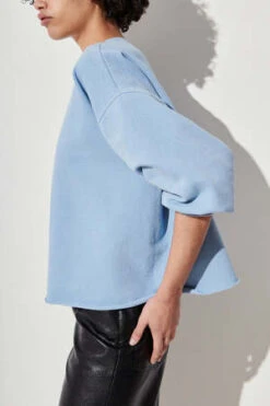 Rachel ComeyFond Sweatshirt - Heather Blue -Sports Clothing Fond Sweatshirt in Heather Blue 20220919212157 2