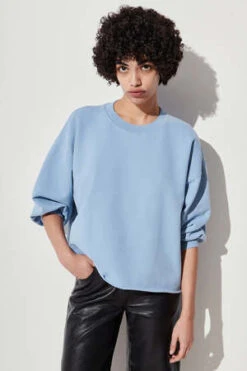 Rachel ComeyFond Sweatshirt - Heather Blue