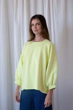 Rachel ComeyFond Sweatshirt - Fluo Green -Sports Clothing Fond in Fluo Green 20230701065238 2