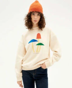Thinking MUFunghi Sweatshirt - Ecru