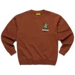MARKETMarket Gone Camping Crewneck Sweatshirt - Washed Brown