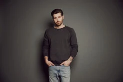 ObakkiHeathered Crew Sweatshirt -Sports Clothing HEATHERED CREW SWEATSHIRT 20210826191254