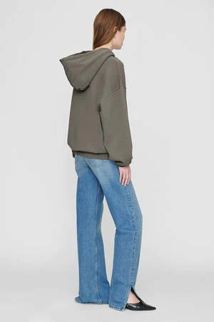 Anine BingHarvey Sweatshirt - Dusty Olive 4 Anine BingHarvey Sweatshirt - Dusty Olive - Image 2