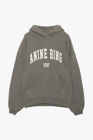 Anine BingHarvey Sweatshirt - Dusty Olive 6 Anine BingHarvey Sweatshirt - Dusty Olive - Image 4