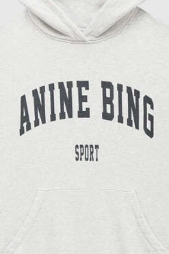 Anine BingHarvey Sweatshirt - Heather Grey -Sports Clothing Harvey Sweatshirt in Heather Grey PREORDER 20230527044932 1