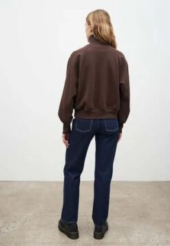 KowtowHigh Neck Sweatshirt - Brown -Sports Clothing High Neck Sweatshirt Brown 20230313185748 2