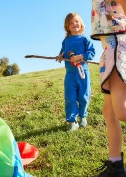 CarleenKids Carleen Sweatshirt - True Blue -Sports Clothing KIDS Sweatshirt True Blue 20221115205432 2