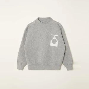 Main Storykids Unisex Main Story Funnel Sweatshirt - Grey Marl 7 Main Storykids Unisex Main Story Funnel Sweatshirt - Grey Marl - Image 5