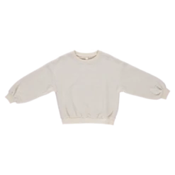 LiiluKids Liilu Sweatshirt - Ecru -Sports Clothing Kid s Sweatshirt 20220327044156