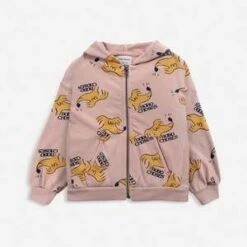 Bobo ChosesKids Bobo Choses Sniffy Hooded Sweatshirt - Light Brown