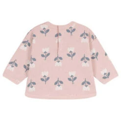 Petit BateauKids Petit Bateau Baby Sweatshirt Saline Pink With Flower Print - Multi -Sports Clothing Kids Petit Bateau Sweatshirt Saline Pink Flower Print 20230430054212 2
