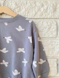 Rylee + CruKids Rylee + Cru RELAXED SWEATSHIRT - BIRDS -Sports Clothing Kids Rylee Cru RELAXED SWEATSHIRT BIRDS 20230919222525