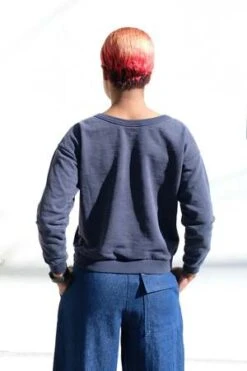 JungmavenLaguna Cropped Sweatshirt - Navy 9 JungmavenLaguna Cropped Sweatshirt - Navy -Sports Clothing Laguna Cropped Sweatshirt Navy 20231007075604 2