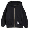 Mini RodiniKids Mini Rodini Child Basic Hooded Sweatshirt - Black