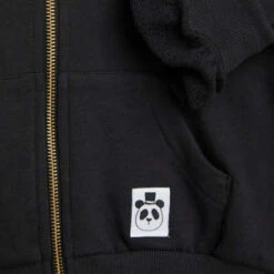 Mini RodiniKids Mini Rodini Child Basic Hooded Sweatshirt - Black -Sports Clothing Mini Rodini Child Basic Hooded Sweatshirt Black 20230801022033 1