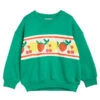 Mini RodiniKids Mini Rodini Child Fruits Border Sweatshirt - Green -Sports Clothing Mini Rodini Child Fruits Border Sweatshirt Green 20230801022057