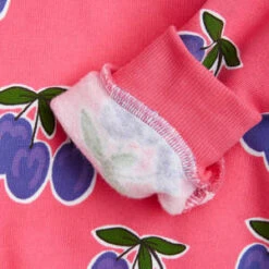 Mini RodiniKids Mini Rodini Child Plum Sweatshirt - Pink -Sports Clothing Mini Rodini Child Plum Sweatshirt Pink 20231012232715 3