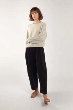 Micaela GregSlub Sweatshirt - Mist