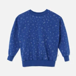 My Little CozmoMy Kids Little Cozmo Space Plush Sweatshirt - Blue