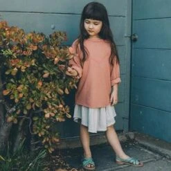 Nico NicoKids Nico Nico Child Neve Heathered Sweatshirt - Rust Red