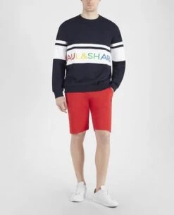 Paul&Shark Paul & SharkPAUL & SHARK Embroidered Sweatshirt - Navy