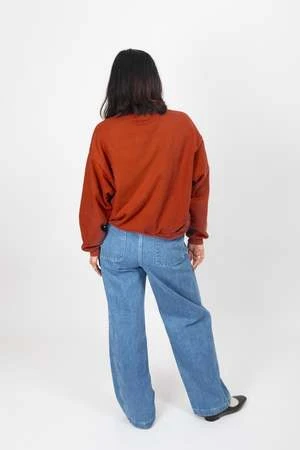 Gravel & GoldParc Sweatshirt - Madder 6 Gravel & GoldParc Sweatshirt - Madder - Image 4