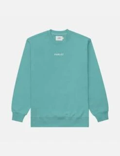 ParlezLadsun Sweatshirt Organic - Dusty Aqua Green -Sports Clothing Parlez Ladsun Sweatshirt Organic Dusty Aqua Green 20230601094907