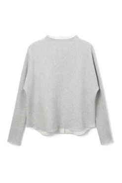 Perfect White TeeMorrison Mock Neck Sweatshirt - Heather Grey -Sports Clothing Perfect White Tee Morrison Mock Neck Sweatshirt in Heather Grey 20231017225355 2