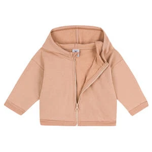 Petit BateauKids Petit Bateau Baby Hooded Sweatshirt Vintage - Pink 4 Petit BateauKids Petit Bateau Baby Hooded Sweatshirt Vintage - Pink - Image 2