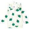 Petit BateauKids Petit Bateau Baby Sweatshirt With Hood Cream With Leaf Print -Sports Clothing Petit Bateau Baby Sweatshirt With Hood Cream With Leaf Print 20220524173615