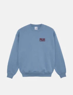 Polar Skate Co.Dave Earthquake Sweatshirt - Oxford Blue