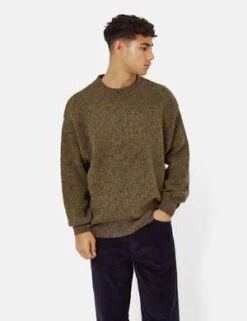 Polar Skate Co.Polar Knit Sweatshirt - Army Green